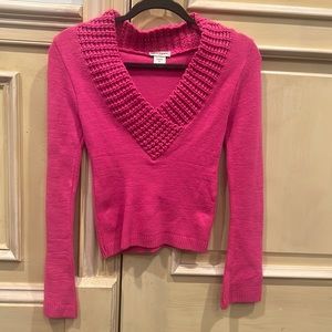 Sharagano Women Pink Sweater
